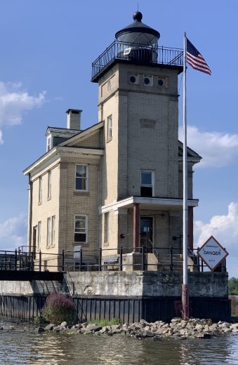 Rondout Lighthouse, Close Up