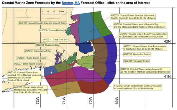 New England Marine Weather