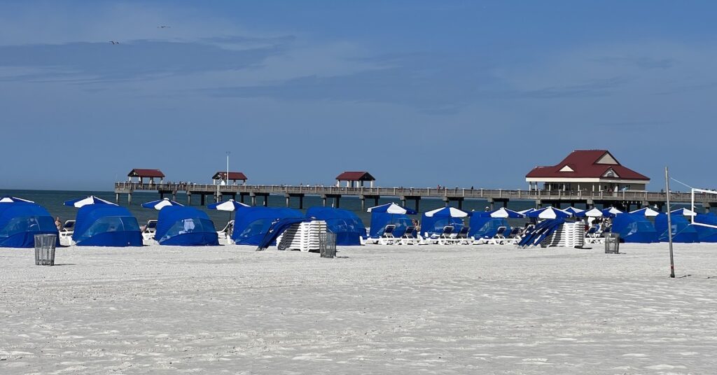 At Clearwater Beach, FL