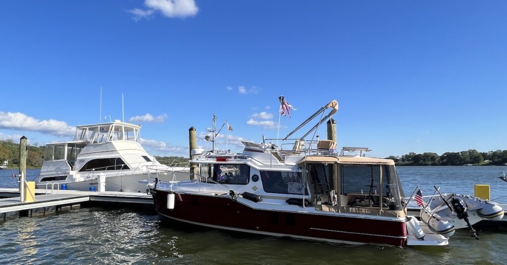 Pagan Point Anchorage to Leonardtown Wharf