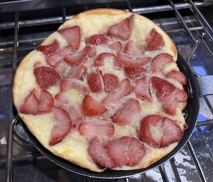 Strawberry Clafoutis