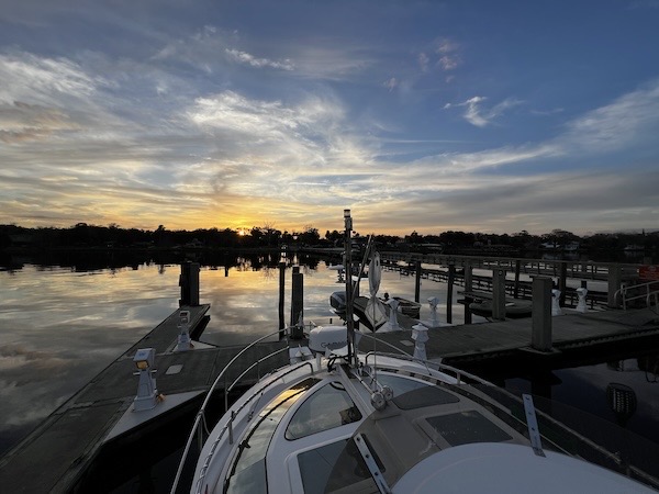 Sunset at Green Cove Spring