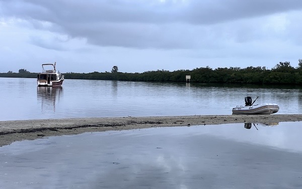 Anchorage with Strip of Beach