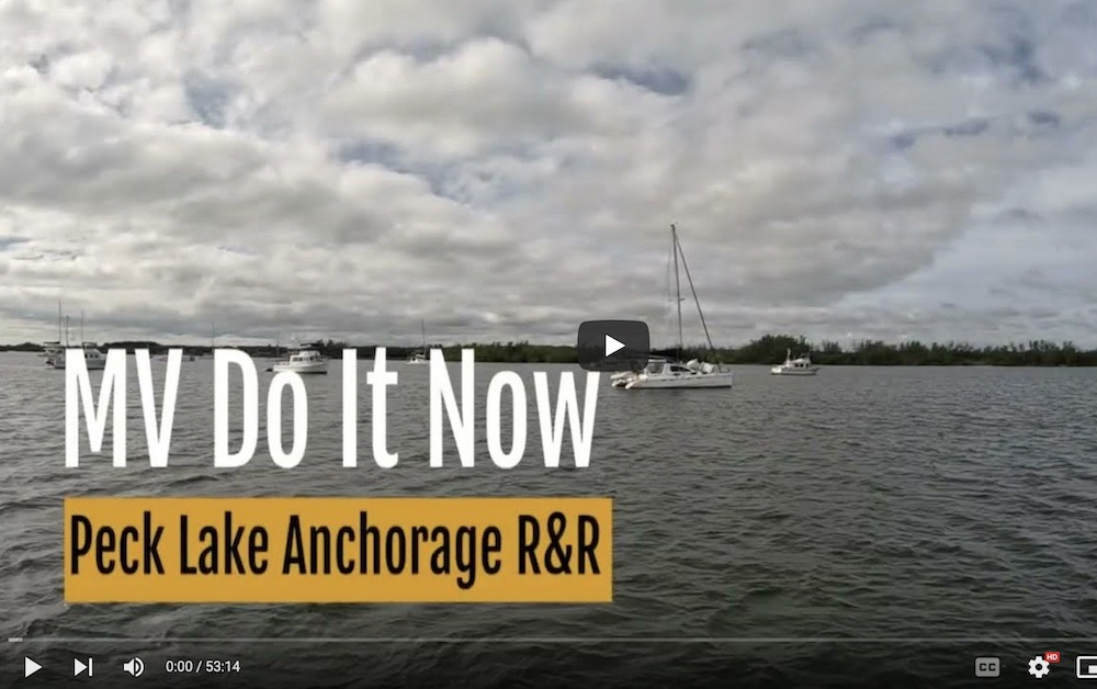 Video: Peck Lake Anchorage R&R