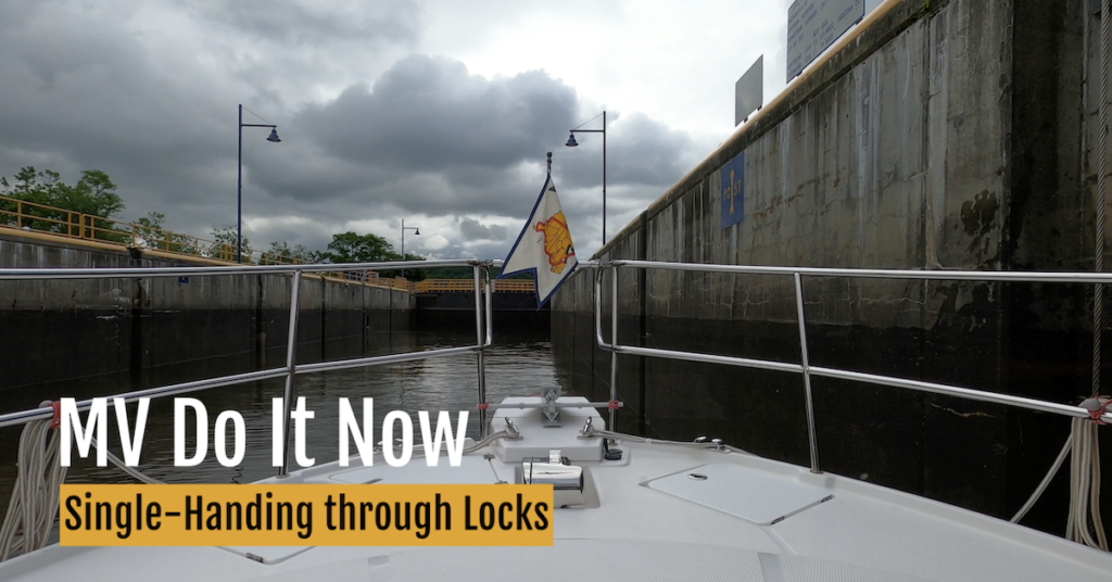 Video: Single-handing through Locks