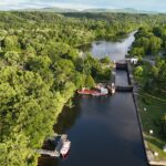 Northbound on the Champlain Canal