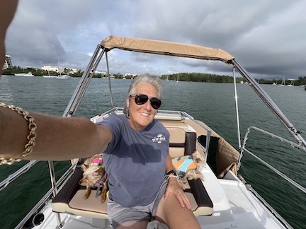Selfie at Bakers Haulover Basin